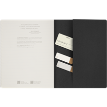 Anteckningsbok Moleskine Cahier Linjerad XXL Svart