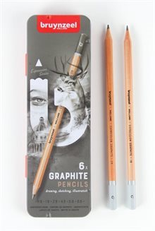 Bruynzeel Expression Graphite 6 / Bruynzeel Expression grafitpennor 6-pack